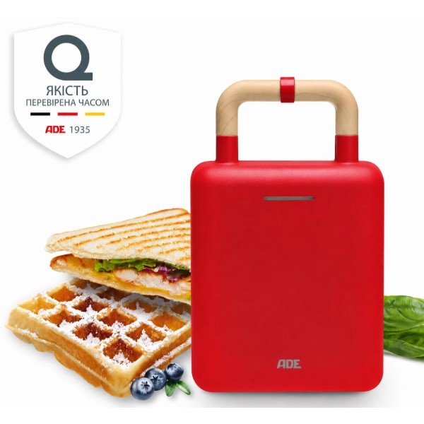Фото - Бутербродниця ADE KG2138-2 Red